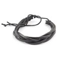 thumbnail image 4 of Jiaroswwei 4Pcs/Set Vintage Handmade Woven Leather Rope Bracelet Bangle Men Jewelry Gift, 4 of 7