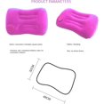 thumbnail image 4 of SHIQI-Inflatable Pillow for Sleeping Super Light - Camp Pillow, Press auto Inflatable, Camping Inflatable Pillow, Hiking Pillow, Backpack Pillow, Camping Pillow for Sleeping (red), 4 of 4