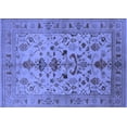 thumbnail image 1 of Ahgly Company Indoor Rectangle Oriental Blue Industrial Area Rugs, 8' x 12', 1 of 4