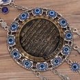 thumbnail image 1 of Colgante Contra El Mal De Ojo, Exquisito Y Duradero Diseño Islámico Azul Contra El Mal De Ojo Colgante Azul Contra El Mal De Ojo, Hermoso De Alta Para Amigos Y Familiares, 1 of 7