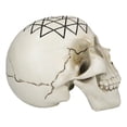 thumbnail image 6 of Spiritual Sacred Geometry Sri Yantra Shri Chakra Vastu Symbol Skull Figurine, 6 of 9