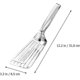 thumbnail image 3 of Fish Spatula Stainless Steel Spatula Tongs for Cooking, 3 of 5
