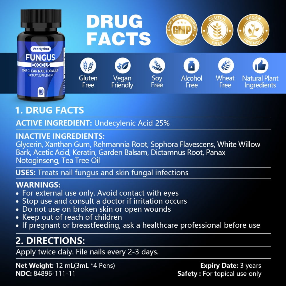 VecNythra Skin and Nail Biotin Softgels, 120 Capsules, Helps Promote Skin and Nail Health