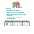 thumbnail image 3 of Fruit of the Loom Women's 5 Pack Premium Breathable Bikini, Fashion Assorted, 9, 3 of 4