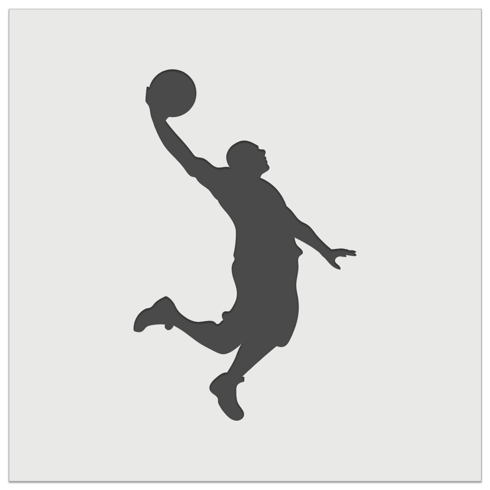 Basketball Stencil Sports Stencil Craft Supplies Paint Stencils