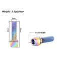 thumbnail image 4 of Tornillos para manillar de bicicleta, acero inoxidable colorido chapado en titanio, M5*18mm, Mtb, 4 of 5