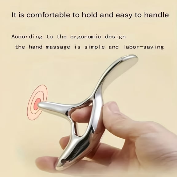 Acupressure stick, metal massager, can be used for full-body muscle massage