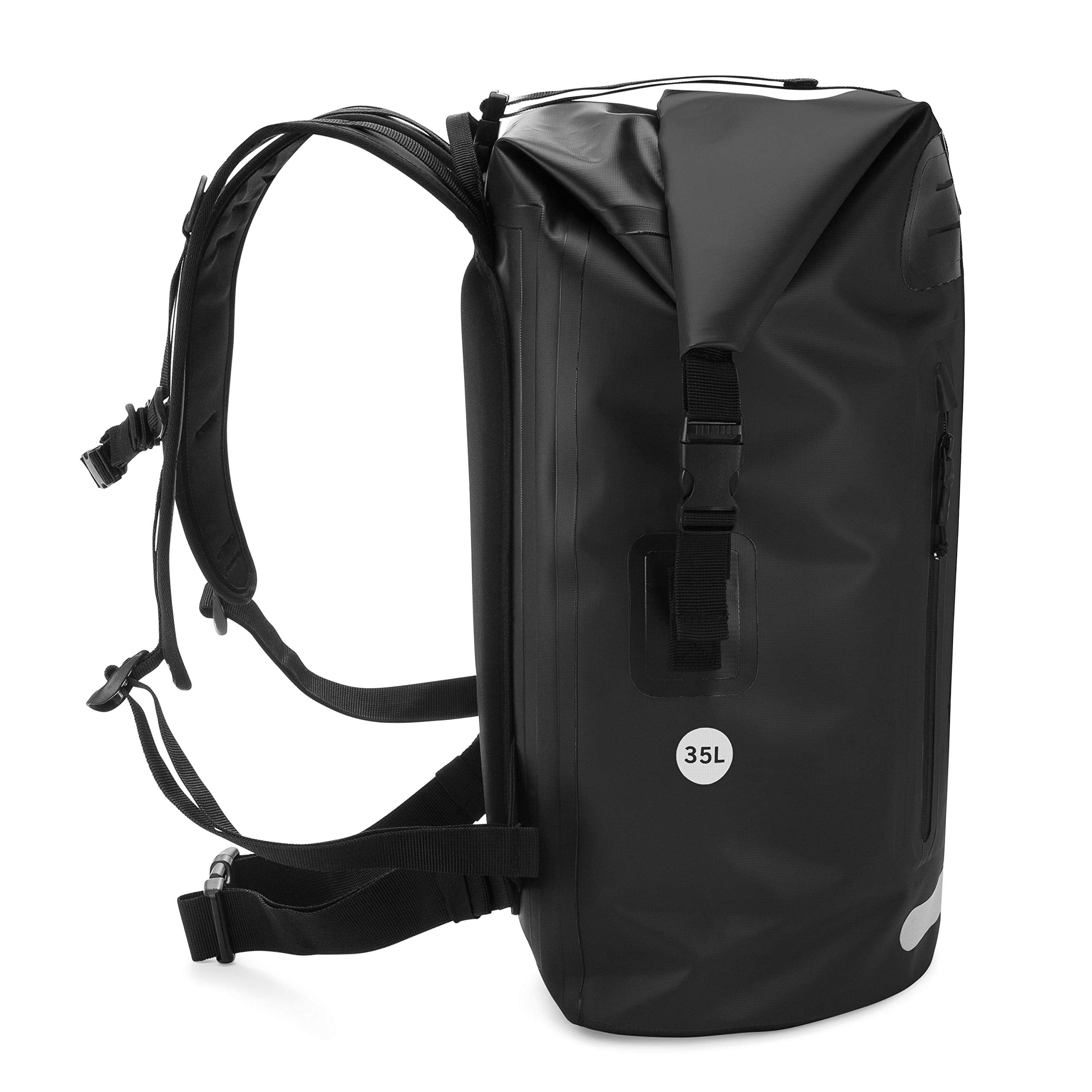 earth pak waterproof backpack 35l