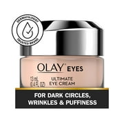 Olay Skincare Ultimate Eye Cream for Wrinkles, Puffy Eyes + Dark Circles, 0.4 fl oz