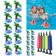 thumbnail image 2 of JShteea Mini Inflable Bebida Posavas Flotante Top Holder Toy, 2 of 8