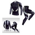 thumbnail image 2 of Traje de fitness para hombres, traje de fitness ajustado para hombres, traje de fitness de secado rápido, ropa de fitness para hombres, máxima confiabilidad, 2 of 8