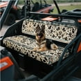 thumbnail image 3 of Uorisanigo UTV Front Bench Seat Cover Dustproof Polyester Fabric, UTV Accessories Retro Aztec Cow Print Mule Seat Cover Suitable for 4010 4x4 SE 2016-2018, Replacement Padded Protection, 3 of 7