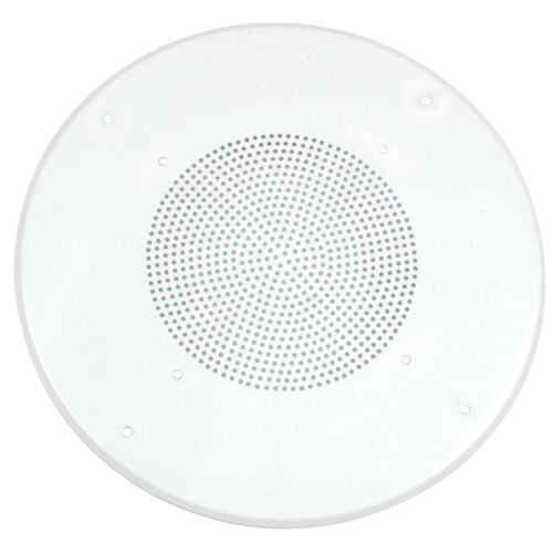 White Round Commercial Ceiling Speaker Grill for 8" Speaker