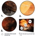 thumbnail image 3 of Designart "Glowing Amber Venus The Evening Star II" Venus Floater Framed Wall Art Print, 3 of 7