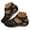 Black, variant on Women Wedge Sandals Hollow Out Fishermen Shoes Arch Support Closed Toe Slide Sandal Slingback Beach Shoe Outdoor Pink Size 10