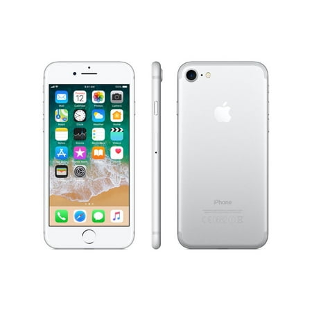 Restored Apple iPhone 7 32GB Silver (Cricket Wireless) (Refurbished)
