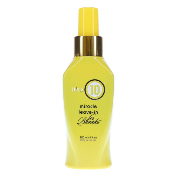 It's a 10 Miracle Blonde Leave-In 4 oz