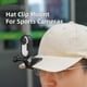 thumbnail image 2 of Hat Clip Mount for Insta360 GO 3S 3 Action Camera ABS PC Cap Clamp Holder, 2 of 5
