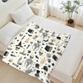 thumbnail image 2 of Halloween Throw Blanket 30" x 40" - Soft Flannel Blanket, Cozy Plush for Couch, Sofa & Bed, Fall Winter Decor, for Kids & Adults, 2 of 4