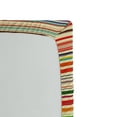 thumbnail image 2 of Ambesonne Colorful Fitted Sheet, Horizontal Stripes, Queen Size, Multicolor, 2 of 2