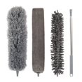 thumbnail image 2 of Microfiber Duster with Extension Pole Washable Dusters  Reusable Dusters  Bendable Duster for High Ceiling  Cleaning Ceiling Fan  Furniture  Blinds  Cars, 2 of 8