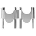 thumbnail image 1 of 7/8in Handlebar Clamp Motorcycle Accessory 7/8in 30mm Handlebar Risers Clamp Bars Kit Universal Parts For Motorcycle Off Road ATVSilver, 1 of 8