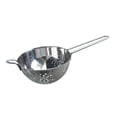 thumbnail image 4 of Stainless Steel Scoop Colander with Handle Kitchen Strainer, Resting Feet and Colander to Strain, Rinse, Fry, Steam or Cook Vegetables & Pasta & Wash fruits TG-CO-5, 4 of 4