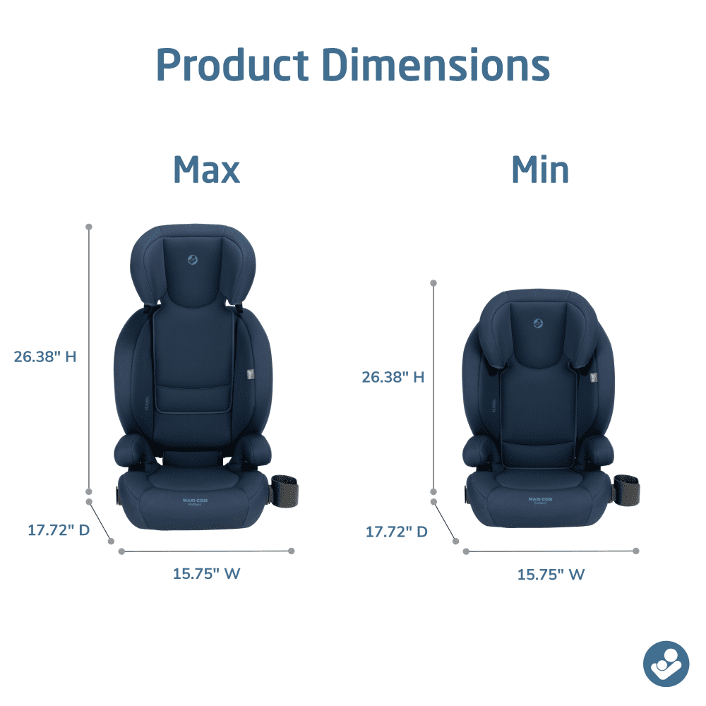 Maxi-Cosi RodiSport Booster Car Seat, Seafaring Blue