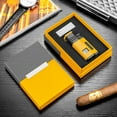 thumbnail image 4 of Metal Cigar Lighter Four Fire Direct Charging Fire Adjusting Belt Cigar Drill Exquisite Gift Box Cob-177, 4 of 5