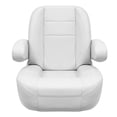 thumbnail image 2 of Wise 3127-784 Premier Series Mid Back Pontoon Helm with Flip Up Arm Rests, Brite White, 2 of 6