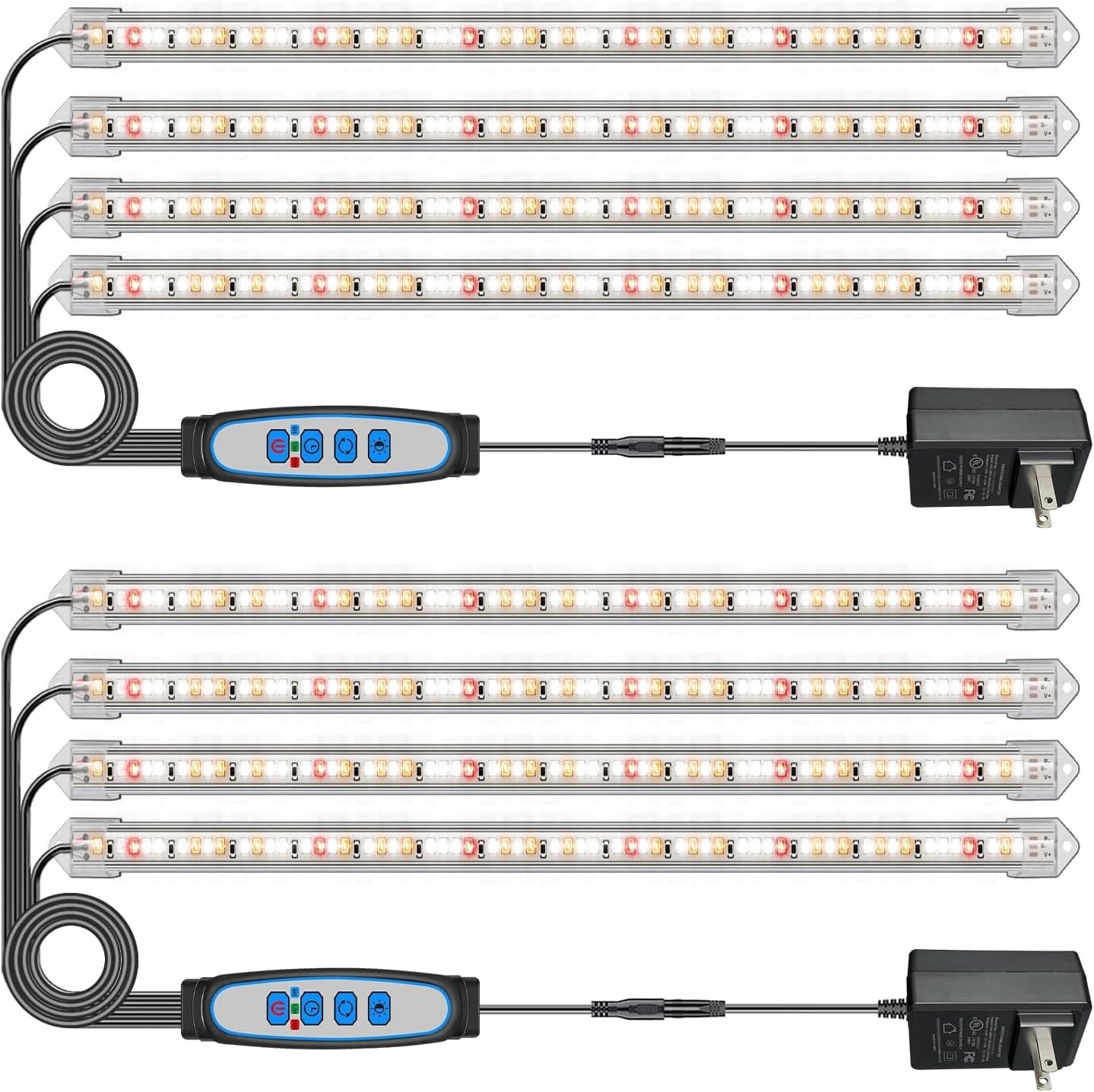 TEMOGU-Grow Light for Indoor Plants, Full Spectrum LED Plant Grow Light ...