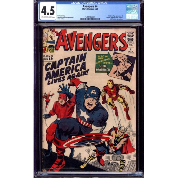 Avengers #4 - CGC 4.5 Comic Book