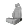 Rugged Ridge 13446.09 Ultra Seat, Front, Reclinable, Gray, 84-01 Jeep Cherokee XJ