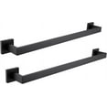 thumbnail image 1 of YQHWQ Box Matte Black Inch Bathroom Towel Bar Square Towel Rack Kitchen Towel Rack Stainless Steel Towel Bar Wall Mounted Towel Rack 6MB 24 Inch, 1 of 5
