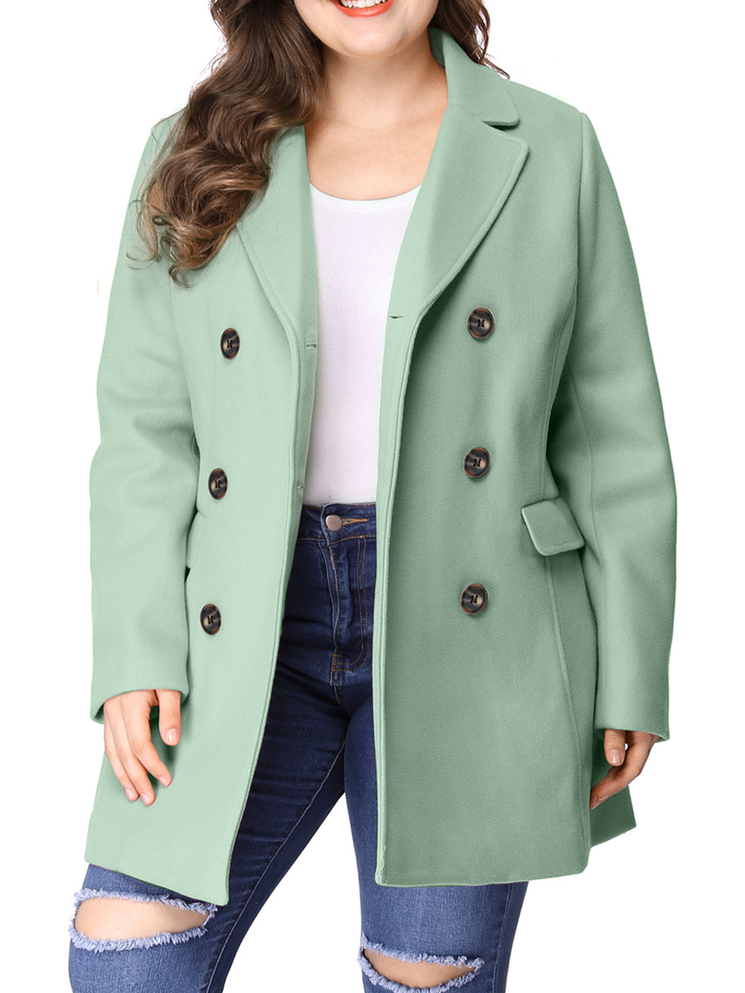walmart women's plus coats