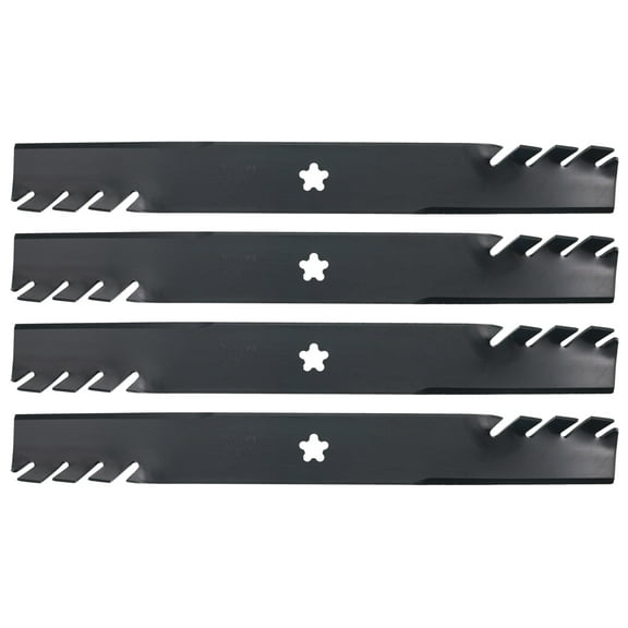USA Mower Blades® 4 Mulching Blades AYP® 127843 134149 138498 138971 42" Deck