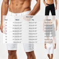 thumbnail image 3 of Avirosel Men's Casual Slim Fit Faux Denim Jean Shorts Skinny Stretch Summer Hot Short with Pockets for Summer Daily Wear Black, 3 of 5