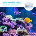 thumbnail image 4 of UPGRATOR 1Pcs Pond Light Underwater for Wedding Centerpieces Circular White Plastic, 4 of 5