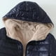 zanvin Womens Long Puffer Jacket Plus Size Down Coat Cotton Cover Coat Lightweight Down Coat With Hood Winter Jacket,Navy,XXXL - image 3 of 6