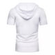thumbnail image 4 of Playera Slim Fit Hombre Moda Casual Manga Corta Con Capucha, 4 of 7