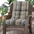 thumbnail image 4 of 1/2/4 pcs 44x21 inch Outdoor Chair Cushion High Back Rocking Chair Cushions Patio Garden High Rebound Foam Waterproof Polyester Seat Cushions,Soft Polyester Fill, 4 of 7