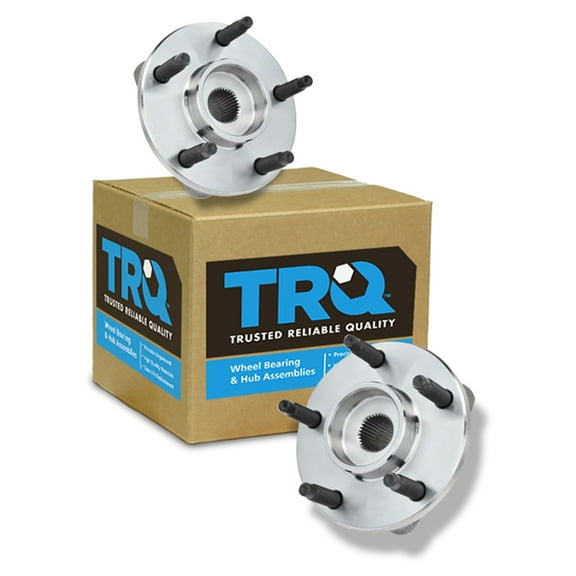 TRQ 5 Lug Front Wheel Hub & Bearing Pair Set for 06-08 Chevy HHR BHA53561 Fits select: 2006-2008 CHEVROLET HHR