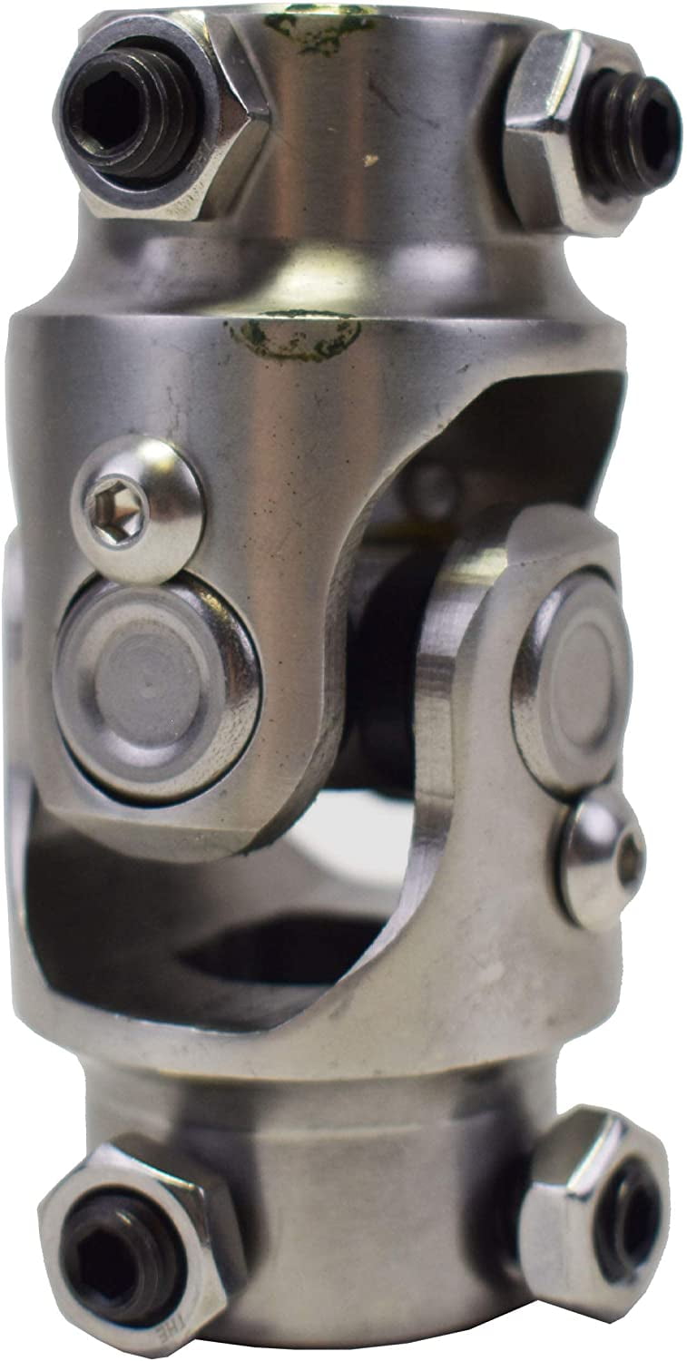 Stainless Steel Yokes Steering Shaft Universal UJoint 1″ DD To