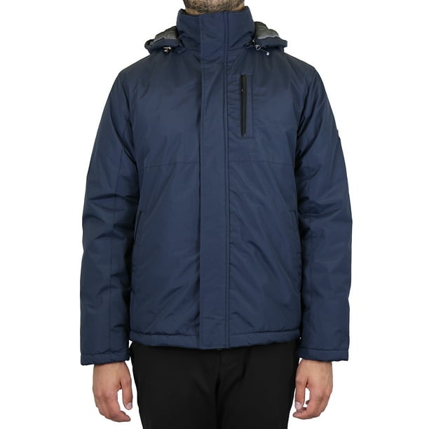 Men's Heavyweight Jacket With Detachable Hood - Walmart Business