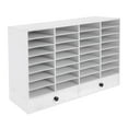 thumbnail image 7 of Dwellnix PVC 32 Slots Shelf Organizer Desk Accessories Folders File Mail Sorter Rack, 7 of 7