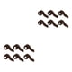 thumbnail image 4 of Eigraketly Cinta elegante de 6 rollos para recuperación atlética y parche muscular de protección de tobillos de amplia aplicación marrón marron oscuro 3.8 cm * 5m 2piezas, 4 of 6