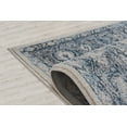 thumbnail image 4 of Ladole Rugs Atlantis Persian Design Bordered Style European Durable Blue and Grey Indoor Area Rug Carpet, 7x9 (6'7" x 9'2", 200cm x 280cm), 4 of 6