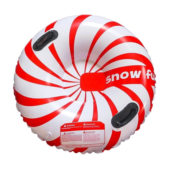 Yuarrent Tubo de nieve combinado de portabilidad y seguridad para niños con mango firme Tubos de nieve para niños Ropa Deportiva, Zapatos cinco