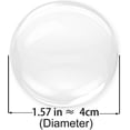 thumbnail image 2 of Door Handle Stopper Clear Rubber Door Knob, Round Wall Shield Cushion Niuniu, 2 of 5