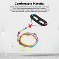 thumbnail image 4 of Bearded Dragon Lizard Leash Harness Set Soft Leather Reptile Leash, Multiple Sizes, Comfortable Material, Suitable For Small Animals, Bright Colors, 4 of 8